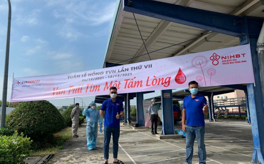 EVNGENCO2 chung một tấm lòng “hiến máu, cứu người”